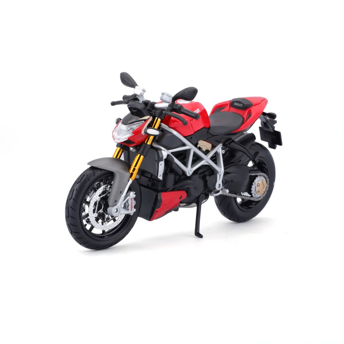 Đồ Chơi Mô Hình Xe Mô Tô 1:12 Dòng Ducati Super Naked S MAISTO 11024RED/MT31101