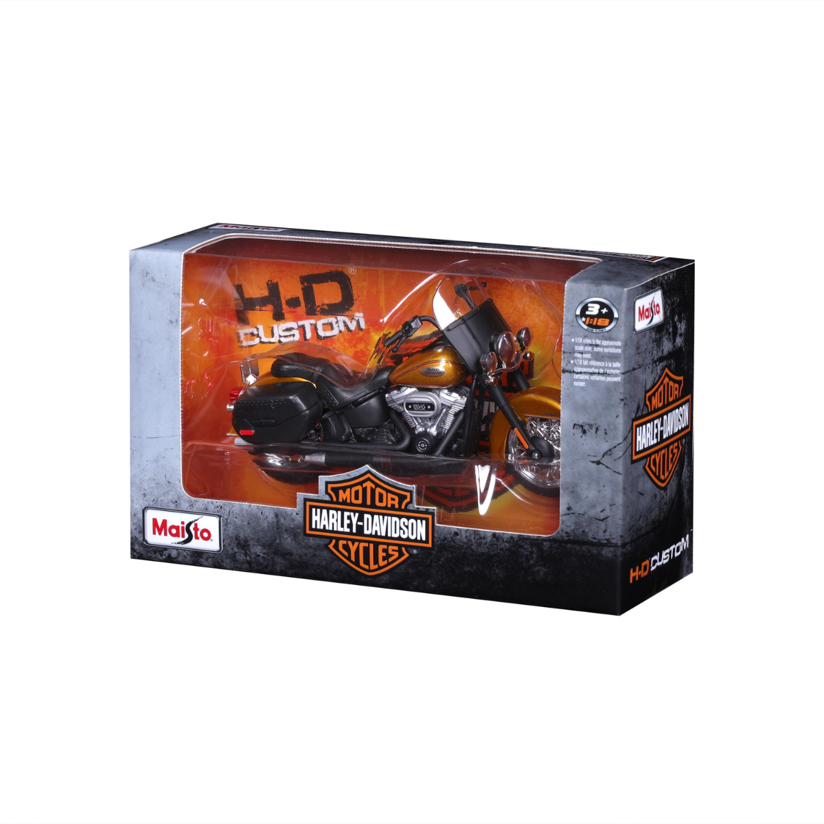 Xe Mô Hình Mô Tô Harley Davidson Tỉ Lệ 1:18 Harley-Davidson Heritage Classic 2023 MAISTO MT39360