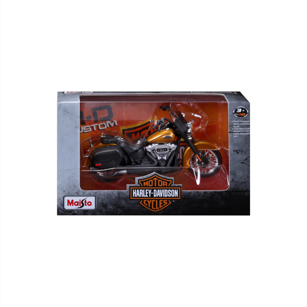 Xe Mô Hình Mô Tô Harley Davidson Tỉ Lệ 1:18 Harley-Davidson Heritage Classic 2023 MAISTO MT39360
