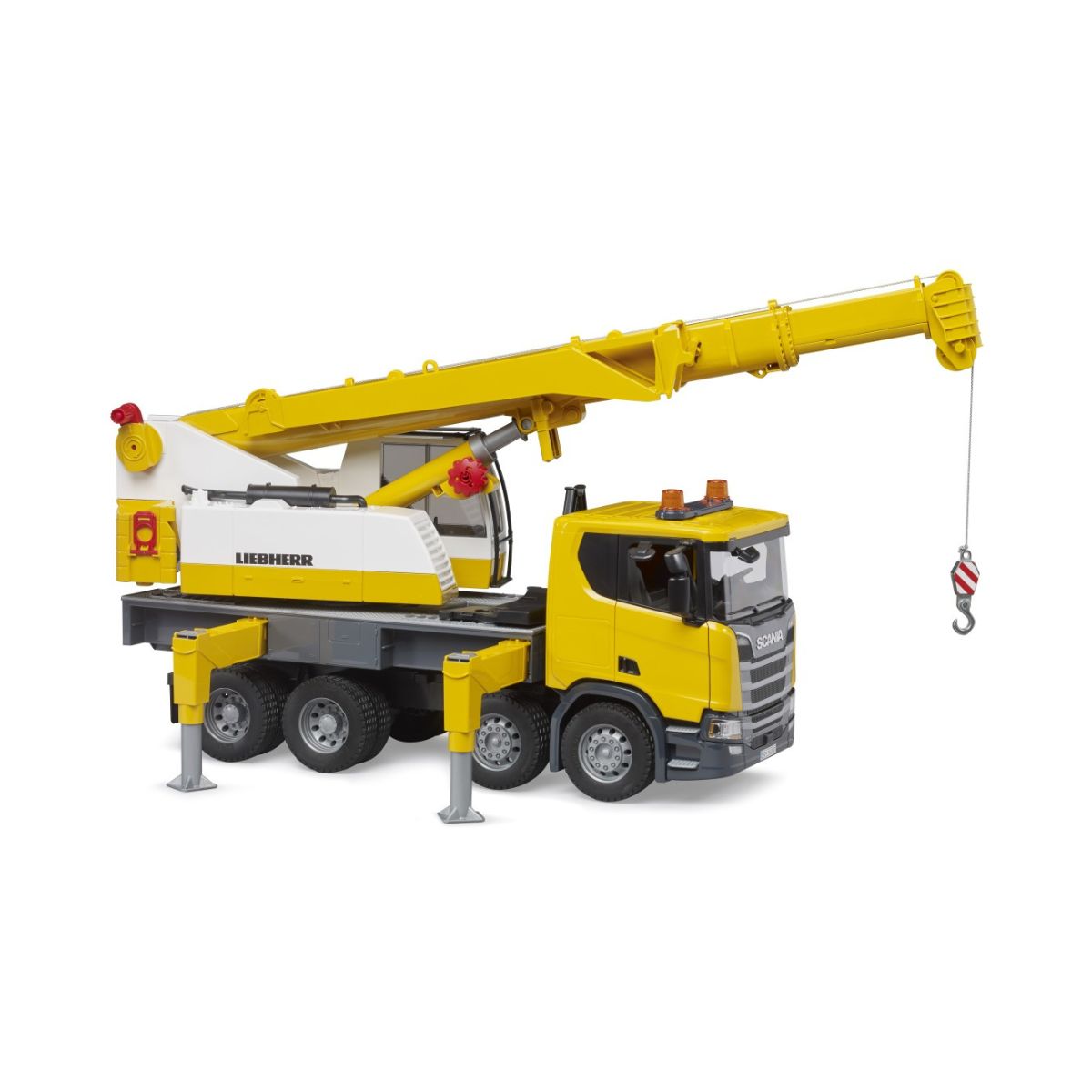 Đồ Chơi Mô Hình: Xe Tải Cần Cẩu Scania Super 560R Liebherr Bruder BRU03571