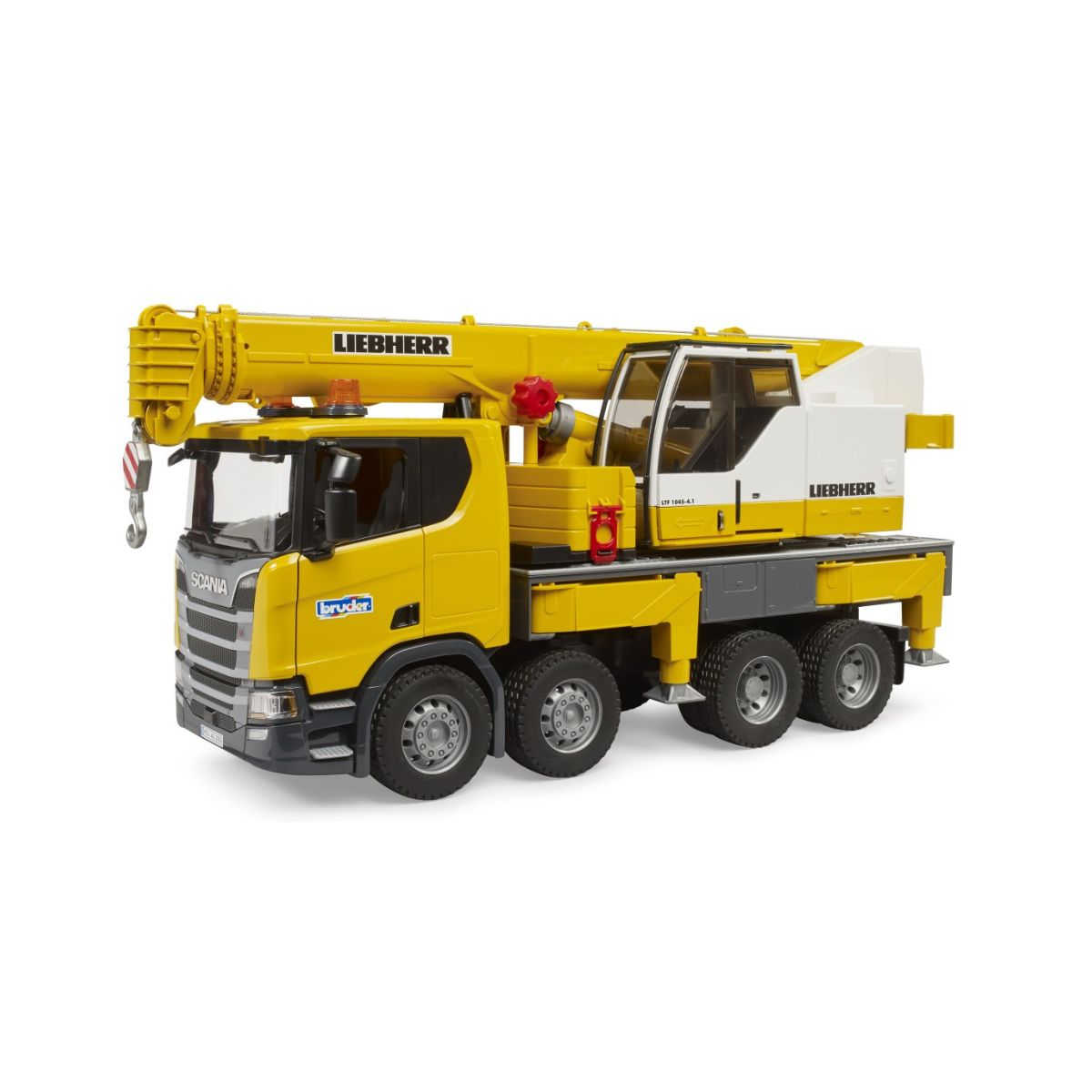 Đồ Chơi Mô Hình: Xe Tải Cần Cẩu Scania Super 560R Liebherr Bruder BRU03571