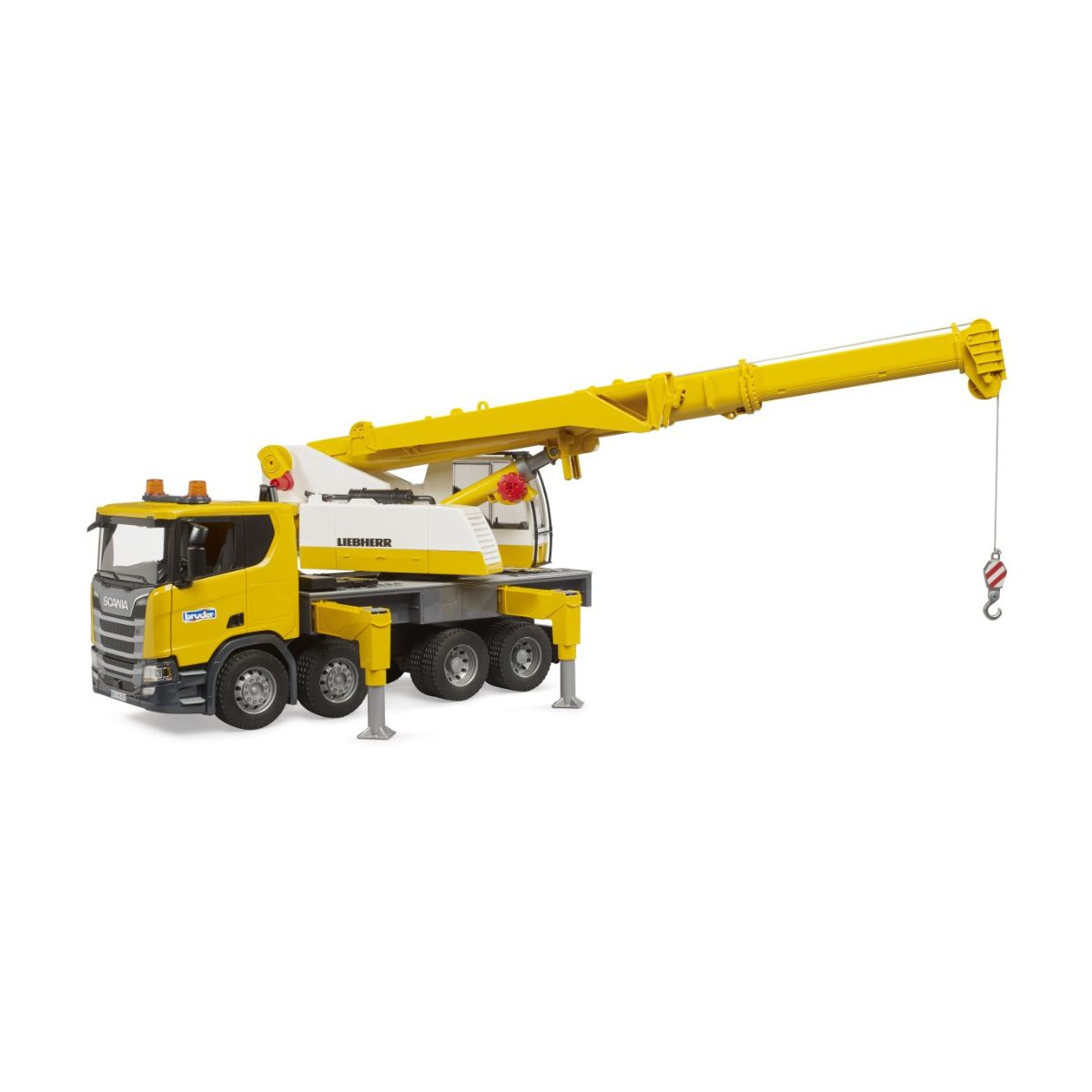 Đồ Chơi Mô Hình: Xe Tải Cần Cẩu Scania Super 560R Liebherr Bruder BRU03571