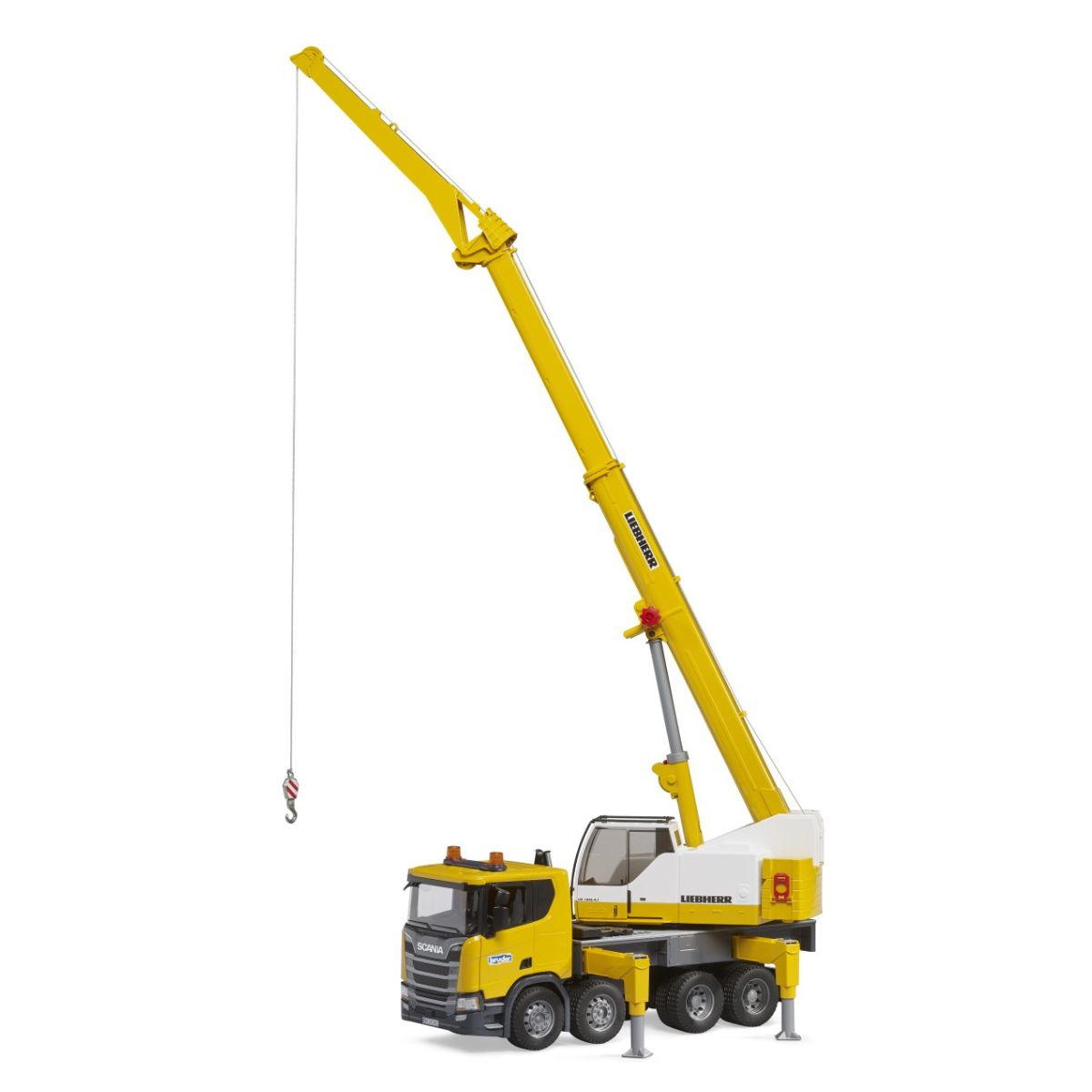 Đồ Chơi Mô Hình: Xe Tải Cần Cẩu Scania Super 560R Liebherr Bruder BRU03571