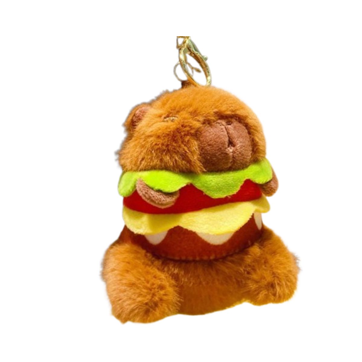 Đồ Chơi Móc Khoá Capybara Hamburger PLUSH TOY BY23122202