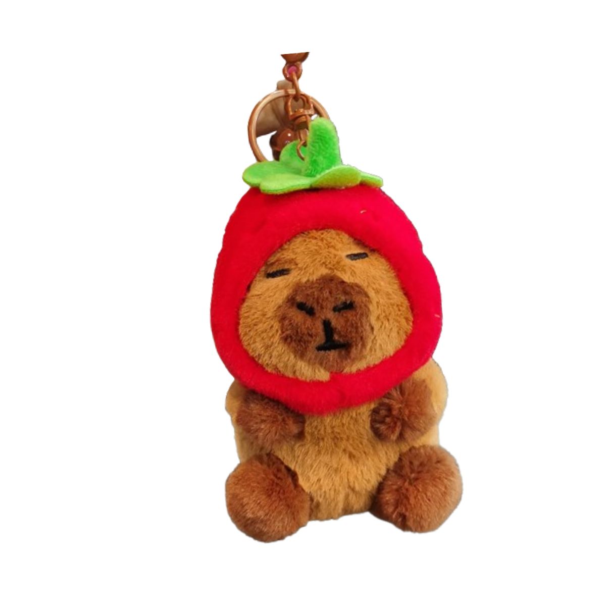 Đồ Chơi Móc Khoá Capybara Nón Dâu PLUSH TOY BY23112901