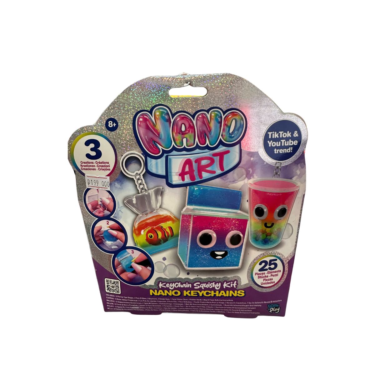 Đồ Chơi - Móc Khóa Đáng Yêu NANO ART 238102-6L