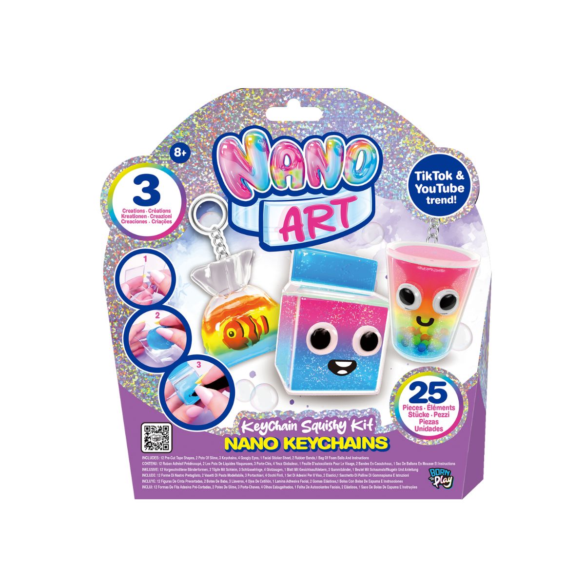 Đồ Chơi - Móc Khóa Đáng Yêu NANO ART 238102-6L