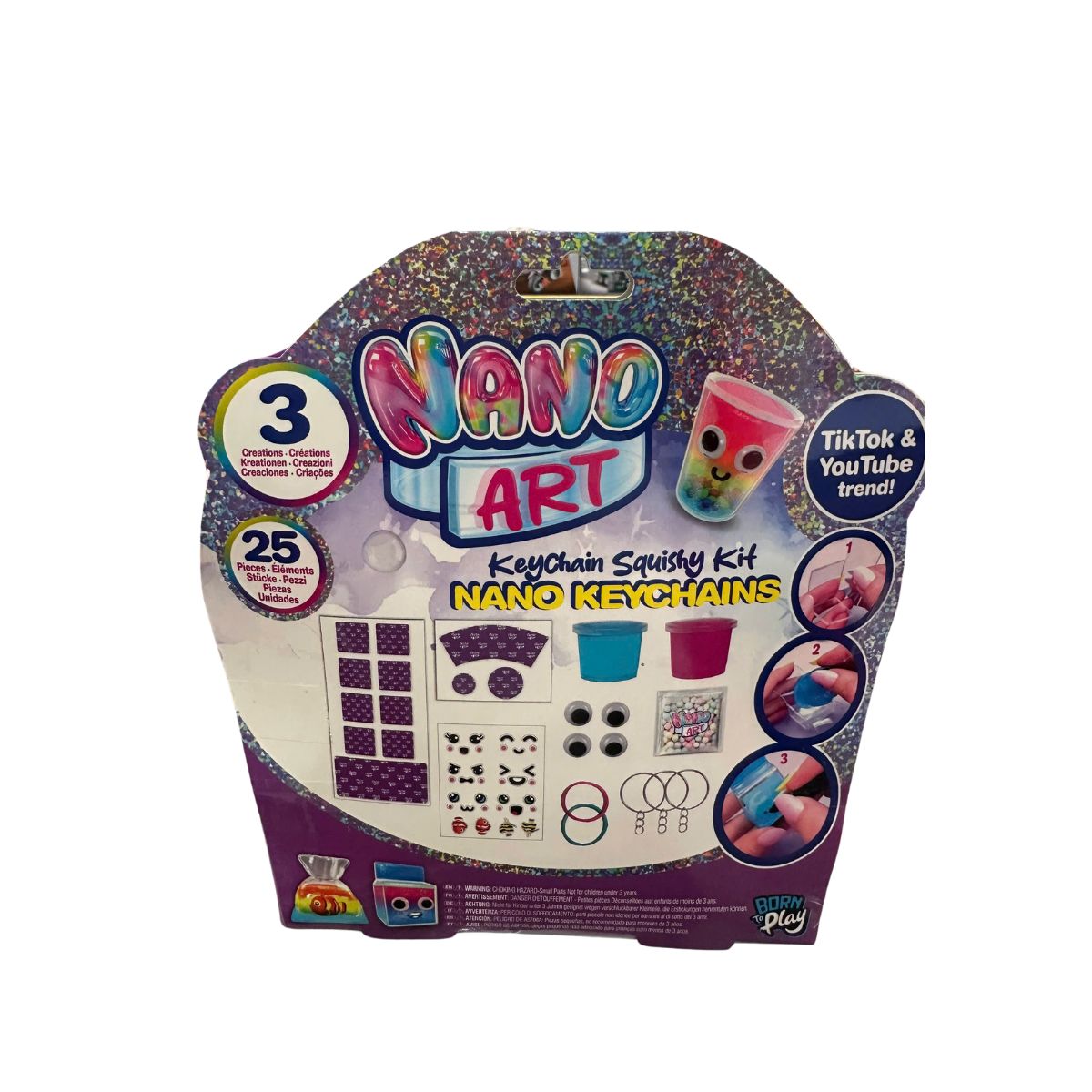 Đồ Chơi - Móc Khóa Đáng Yêu NANO ART 238102-6L