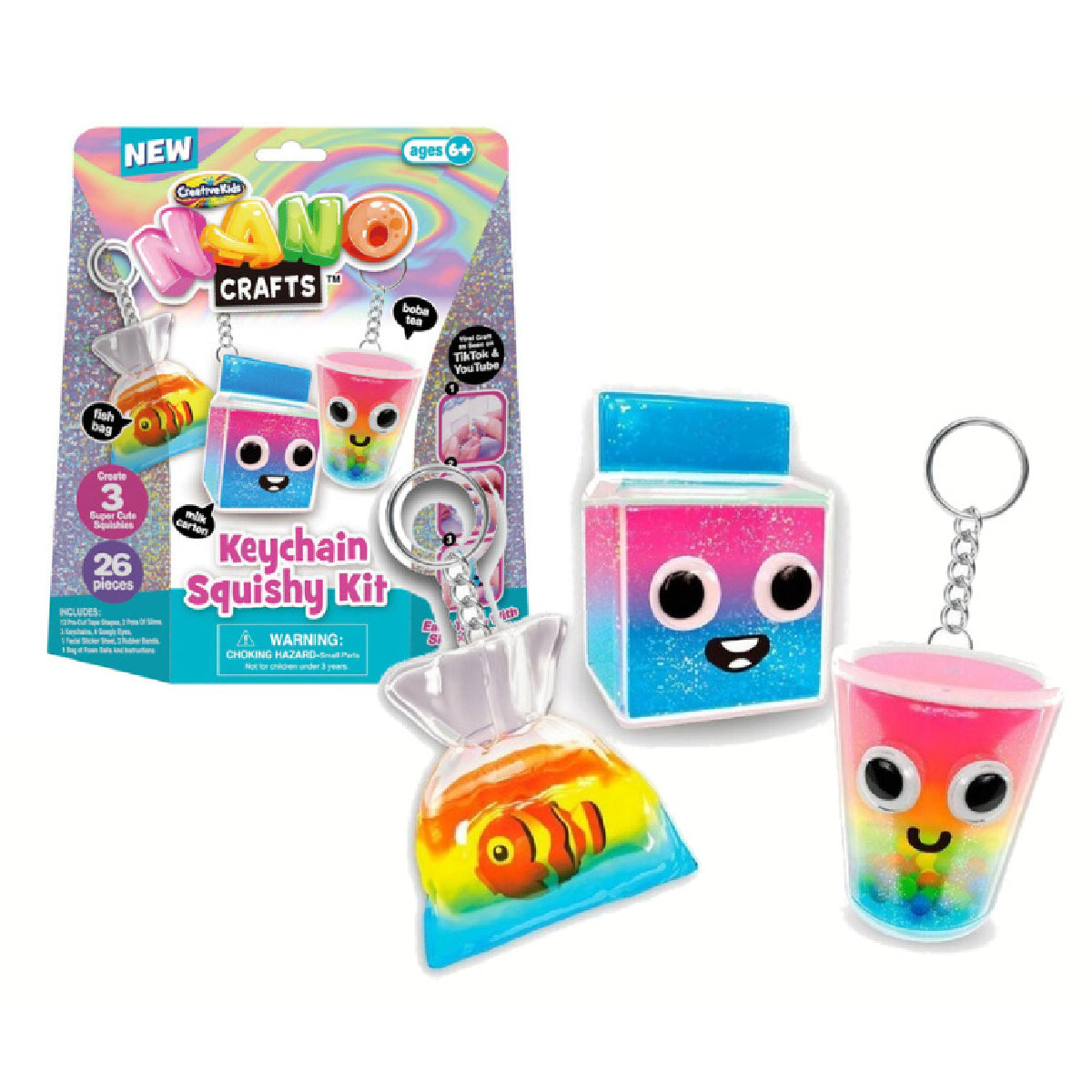 Đồ Chơi Móc Khóa Đáng Yêu Nano Crafts 64830NC