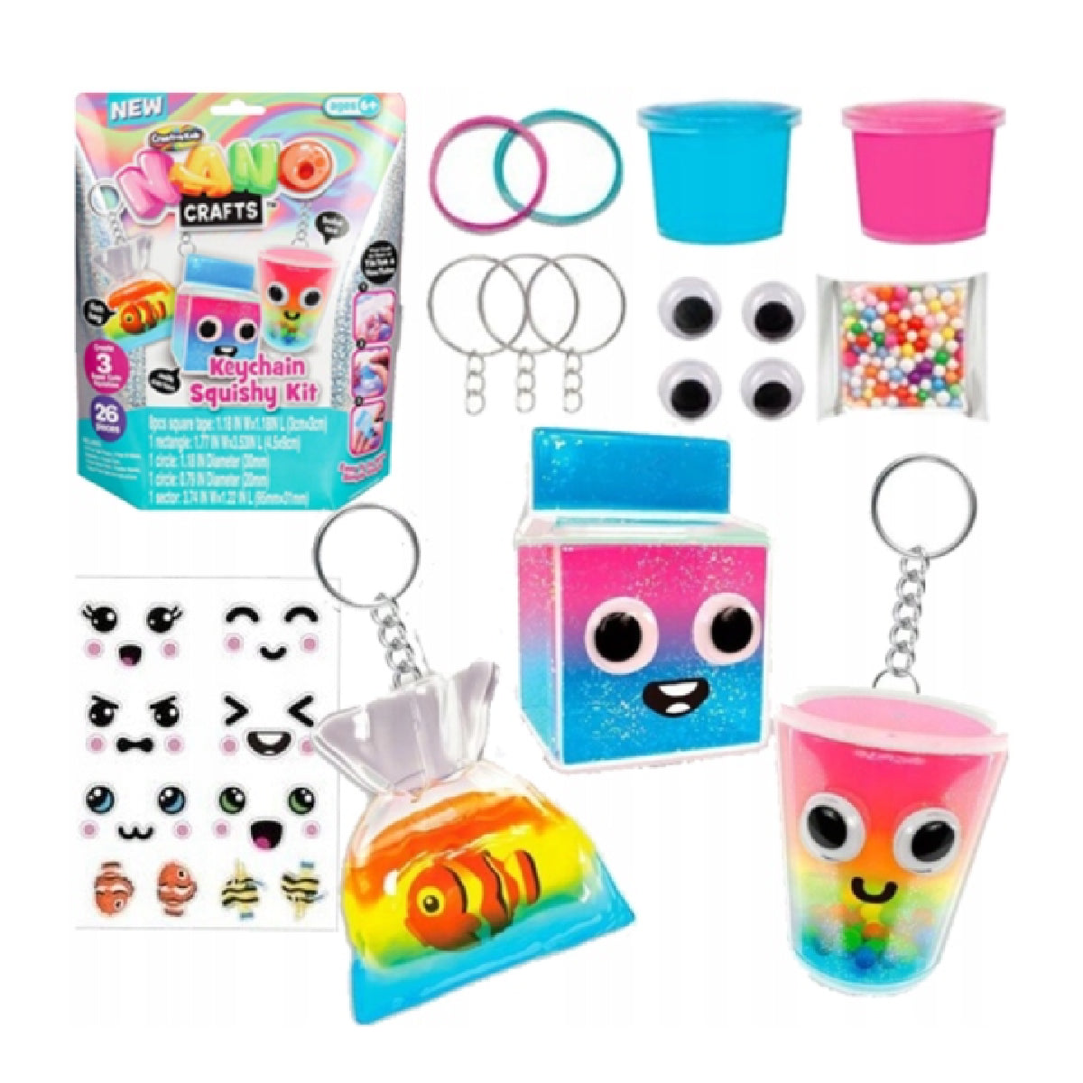 Đồ Chơi Móc Khóa Đáng Yêu Nano Crafts 64830NC