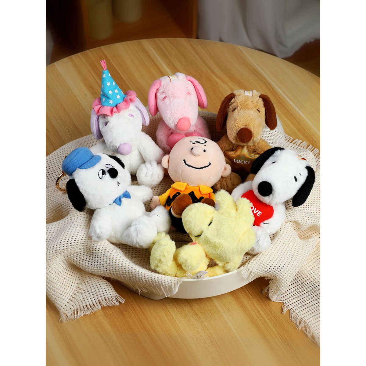 Đồ Chơi Móc Khoá Nhồi Bông Snoopy PLUSH TOY SP37488