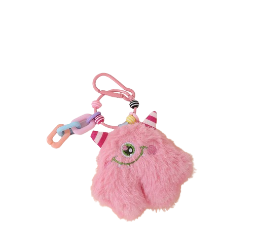 Đồ Chơi Móc Khoá Quái Vật Hồng PLUSH TOY MR00332003