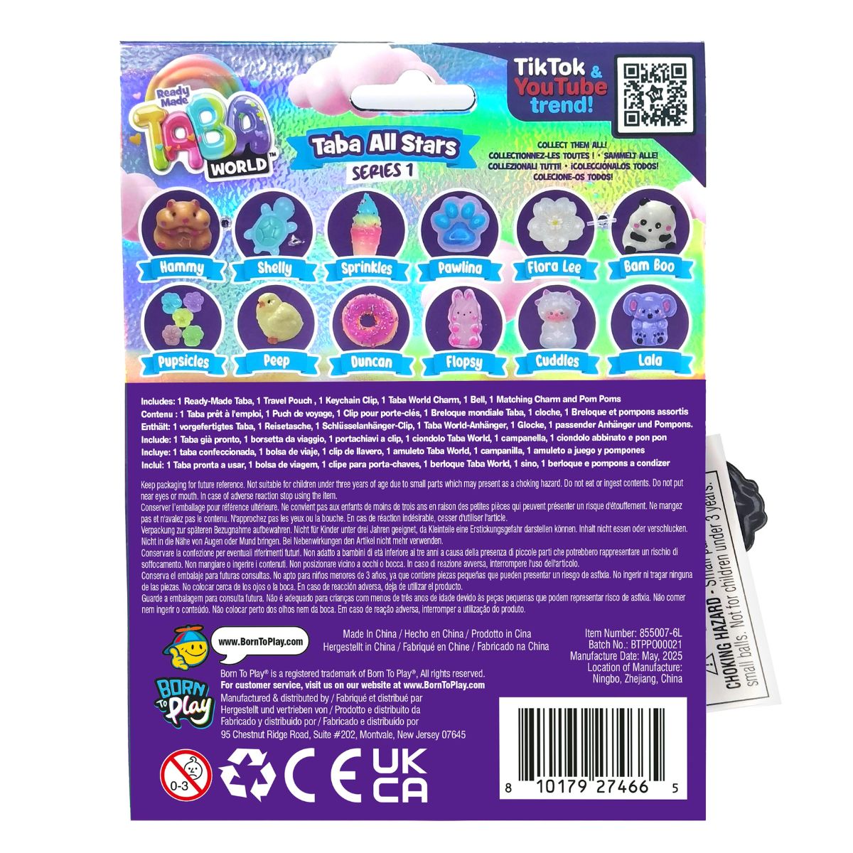 Đồ Chơi Móc Khóa Taba World - Bánh Donut OTHER GIRL BRANDS 855007-6L