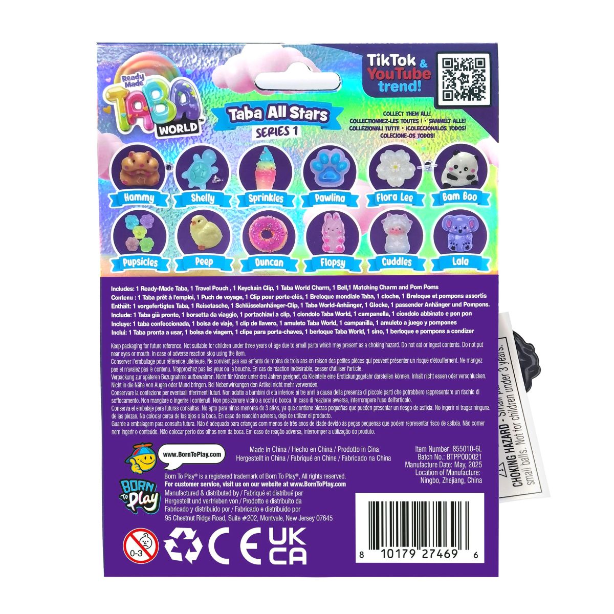 Đồ Chơi Móc Khóa Taba World - Gà Con OTHER GIRL BRANDS 855010-6L