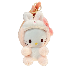Đồ Chơi Móc Khoá Thỏ Hồng PLUSH TOY BY23053001/PK