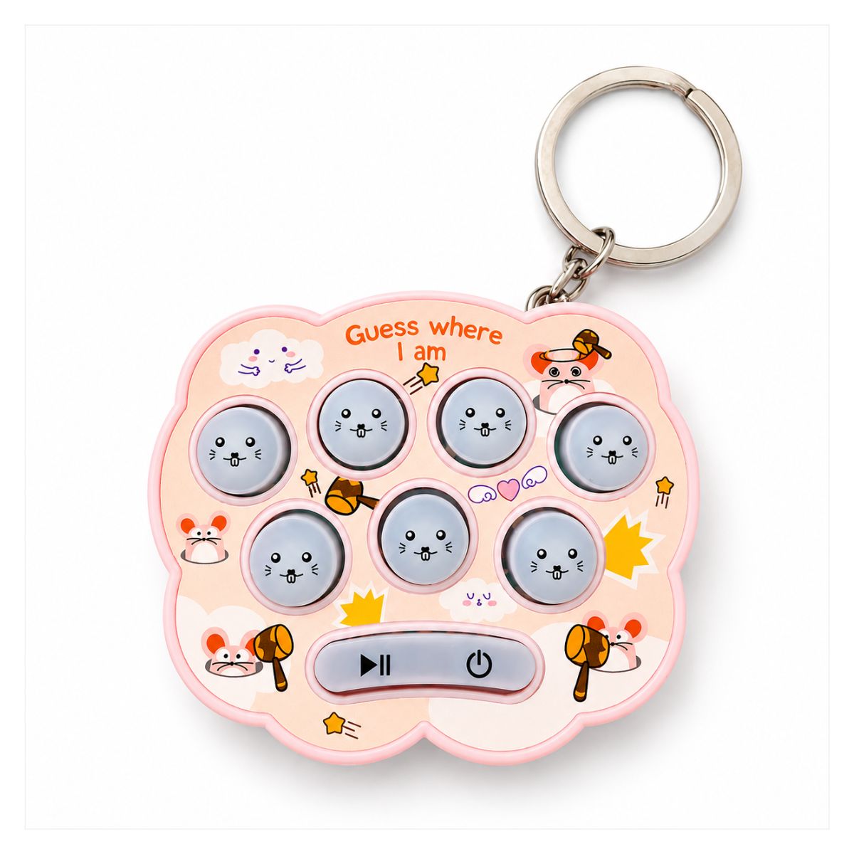 Đồ Chơi Móc Khóa Trò Chơi Đập Chuột CHAMPION GAMES WHA/CPG007