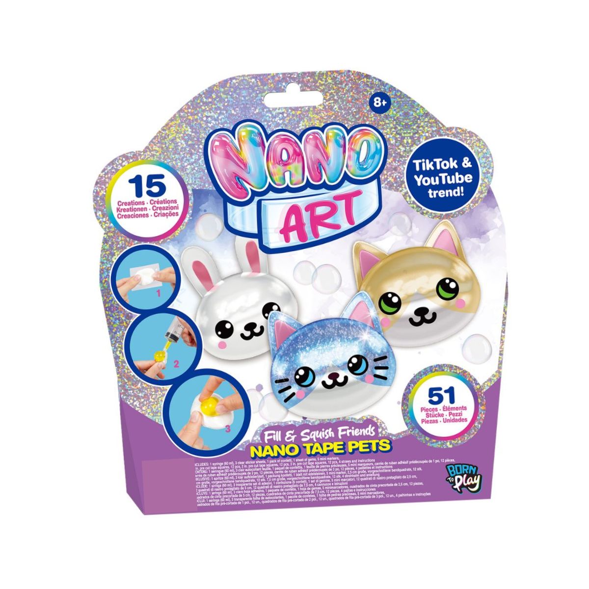 Đồ Chơi Thú Cưng Tinh Nghịch NANO ART 238133-6L