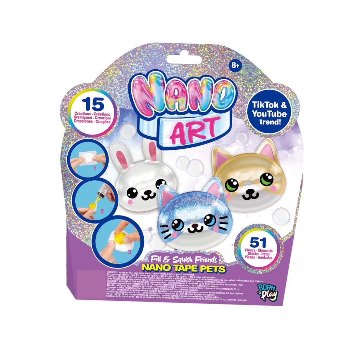 Đồ Chơi Thú Cưng Tinh Nghịch NANO ART 238133-6L