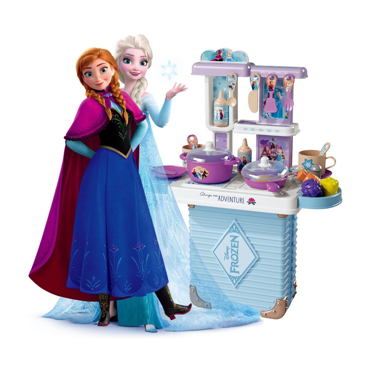 Đồ Chơi Nhà Bếp Dáng Vali 3 Trong 1 Frozen SWEET HEART SH8-301A