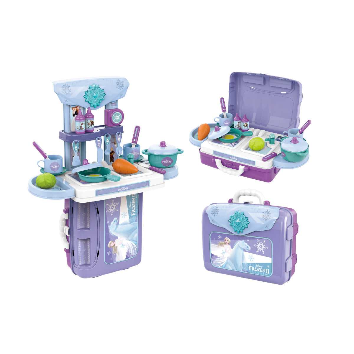 Đồ Chơi Nhà Bếp Dáng Vali 3 Trong 1 Frozen SWEET HEART SH0115