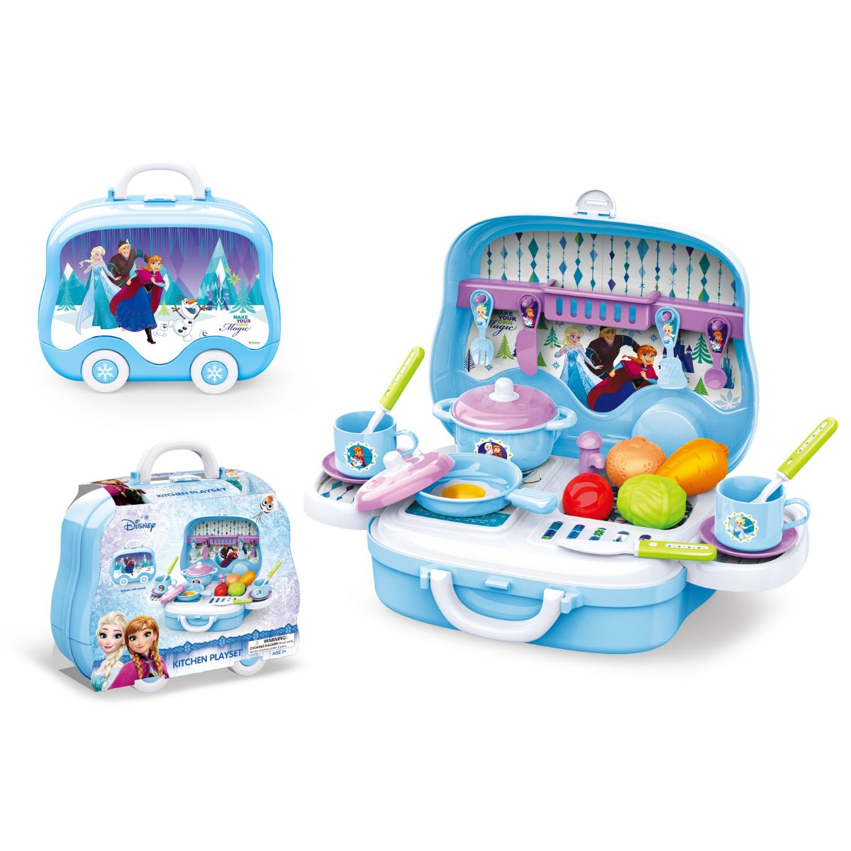 Đồ Chơi Nhà Bếp Dáng Vali Frozen SWEET HEART SH10045