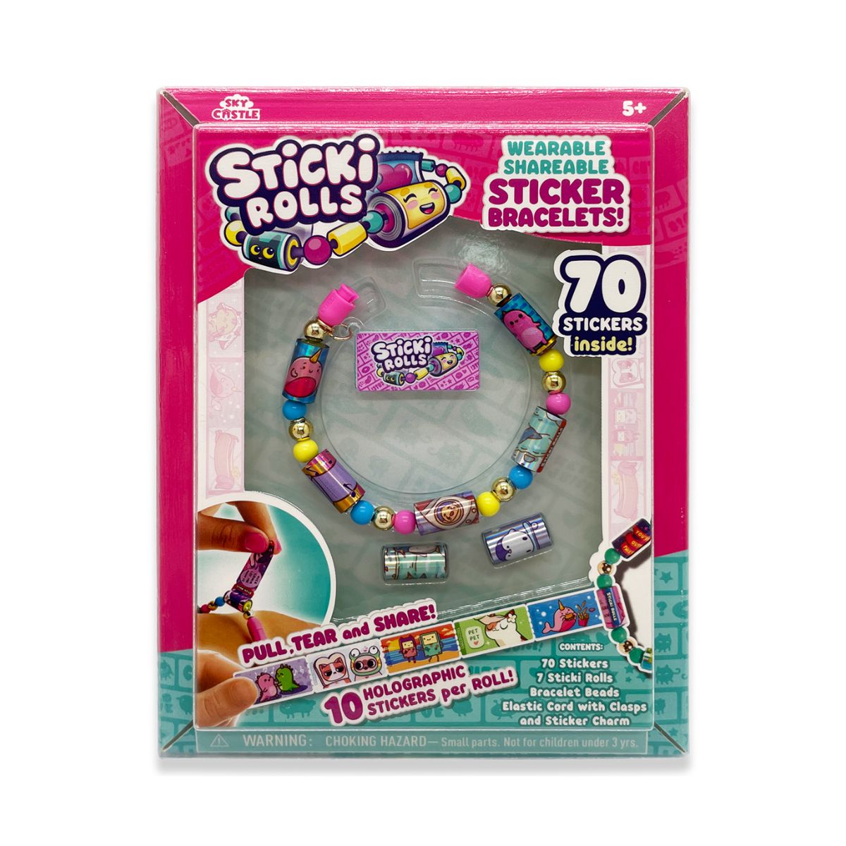 Đồ Chơi Nhãn Dán Sticki Rolls Dạng Vòng Tay OTHER GIRL BRANDS SR100