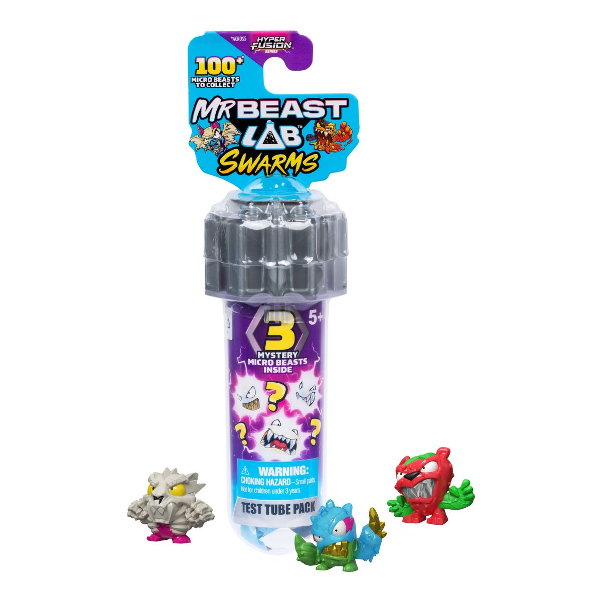 Đồ Chơi Ống Thí Nghiệm Series 3 - 3 Sinh Vật MRBEAST LAB 24782
