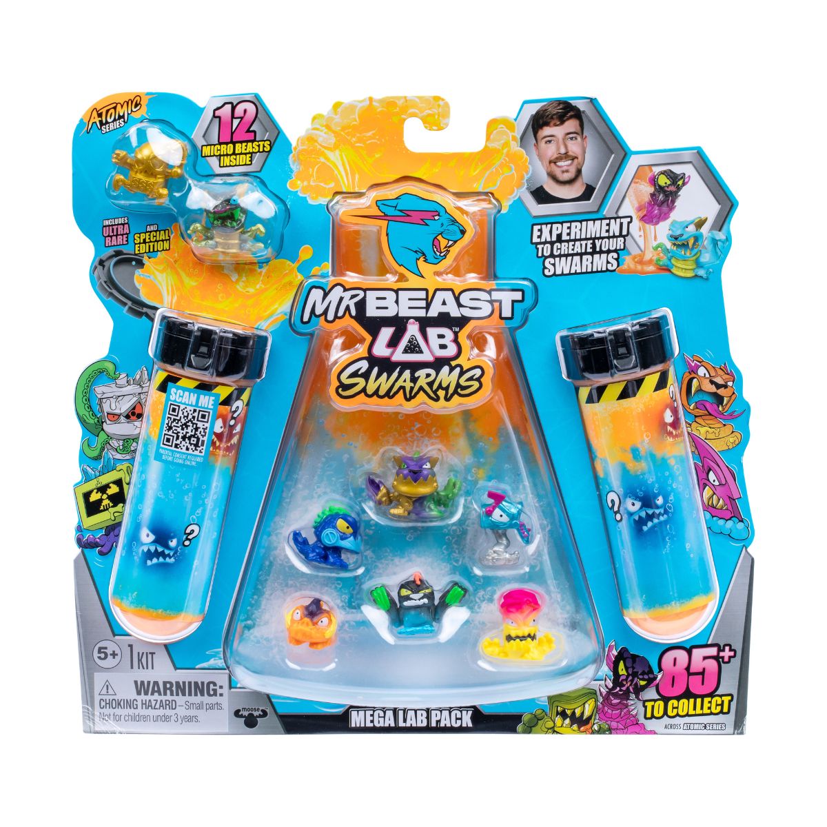 Đồ Chơi Phòng Thí Nghiệm - 12 Sinh Vật - 1 MRBEAST LAB 24749