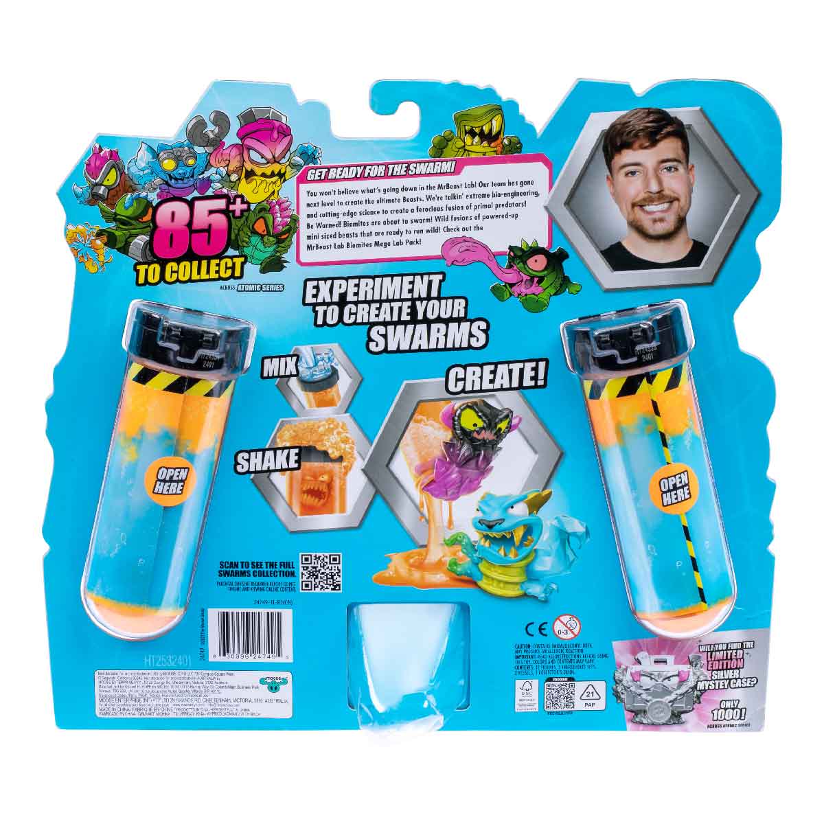 Đồ Chơi Phòng Thí Nghiệm - 12 Sinh Vật - 1 MRBEAST LAB 24749