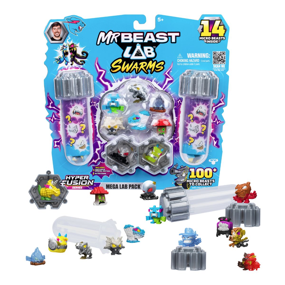 Đồ Chơi Phòng Thí Nghiệm Series 3 - 14 Sinh Vật MRBEAST LAB 24785