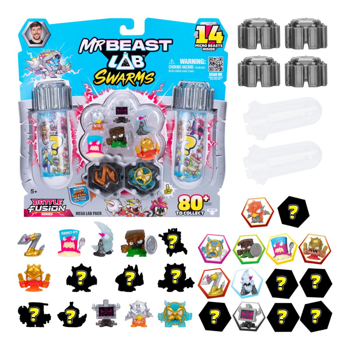 Đồ Chơi Phòng Thí Nghiệm Series 4 - 14 Sinh Vật MRBEAST LAB 24875