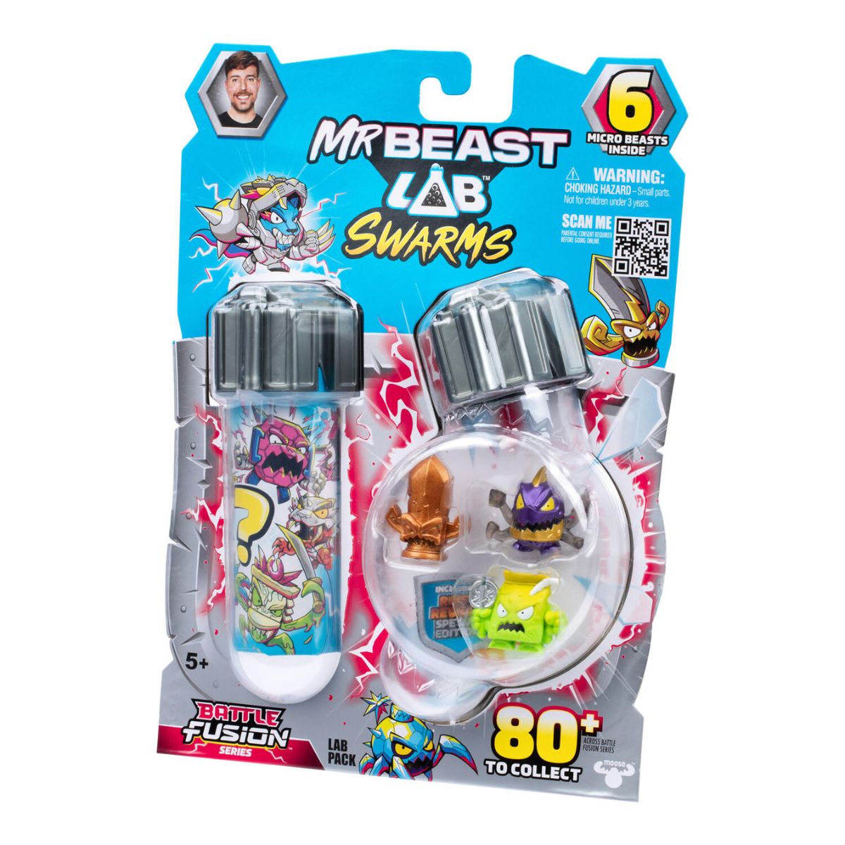 Đồ Chơi Phòng Thí Nghiệm Series 4 - 6 Sinh Vật MRBEAST LAB 24873