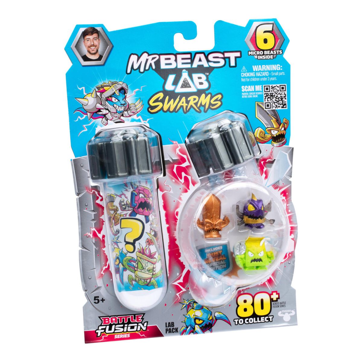 Đồ Chơi Phòng Thí Nghiệm Series 4 - 6 Sinh Vật MRBEAST LAB 24873