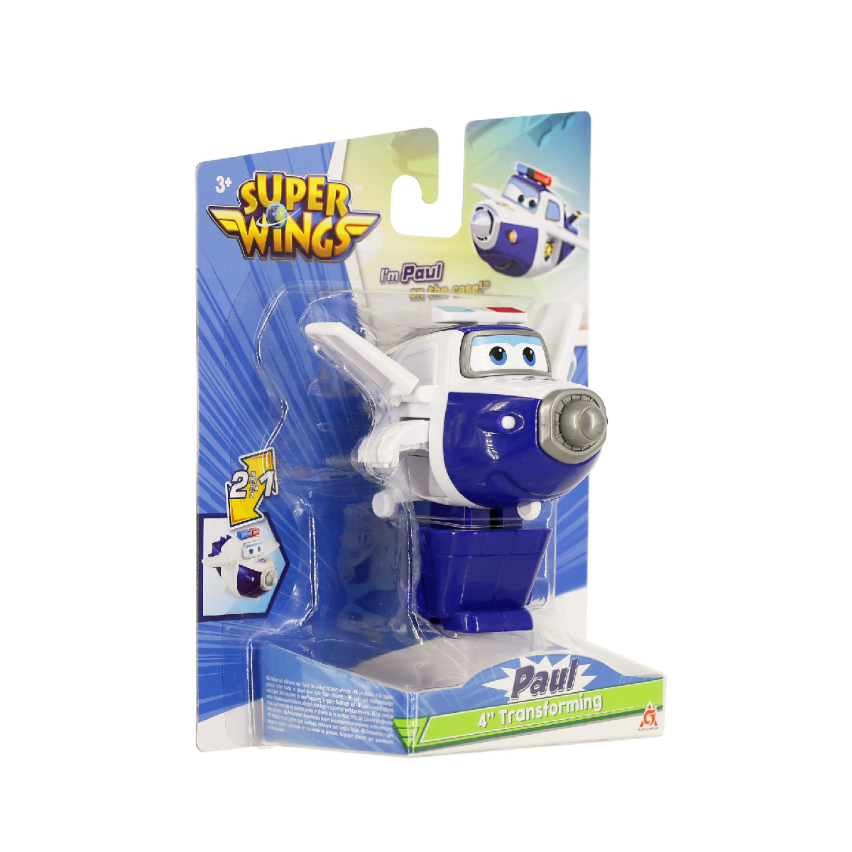 Đồ Chơi Robot Biến Hình Paul Siêu Cấp SUPERWINGS EU780624