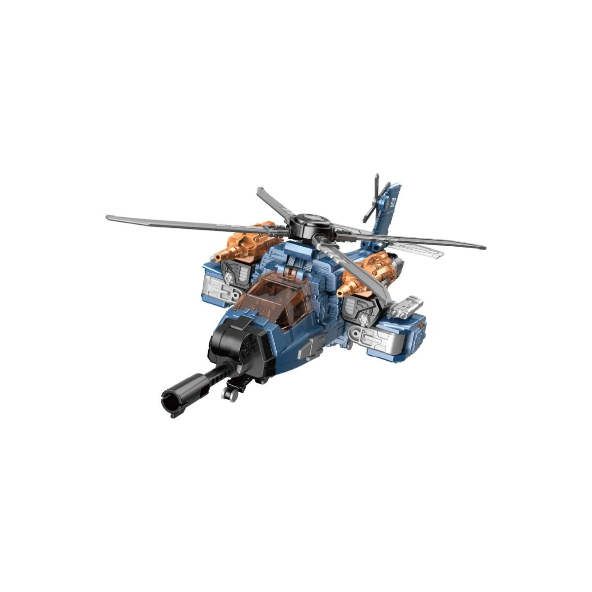 Đồ Chơi Robot Biến Hình Thành Máy Bay Trực Thăng (Xanh) VECTO VTB19/BL