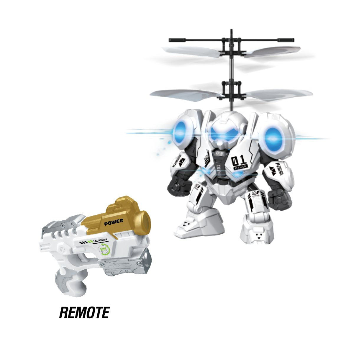 Đồ Chơi Robot Chiến Binh Bay Cảm Biến VECTO VT2750E
