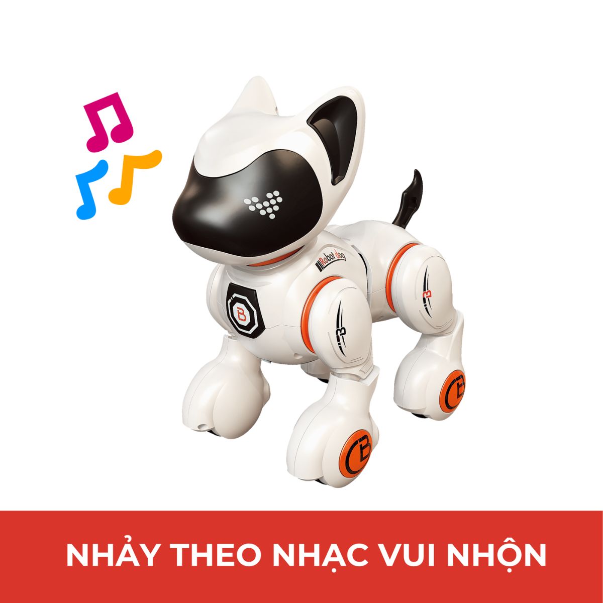 Đồ Chơi Robot Chú Chó Công Nghệ Điều Khiển Từ Xa (Cam) VECTO VT935255