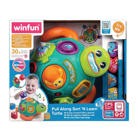 Đồ Chơi Rùa Con Học Hình Khối Và Màu Sắc PEEK A BOO 240301