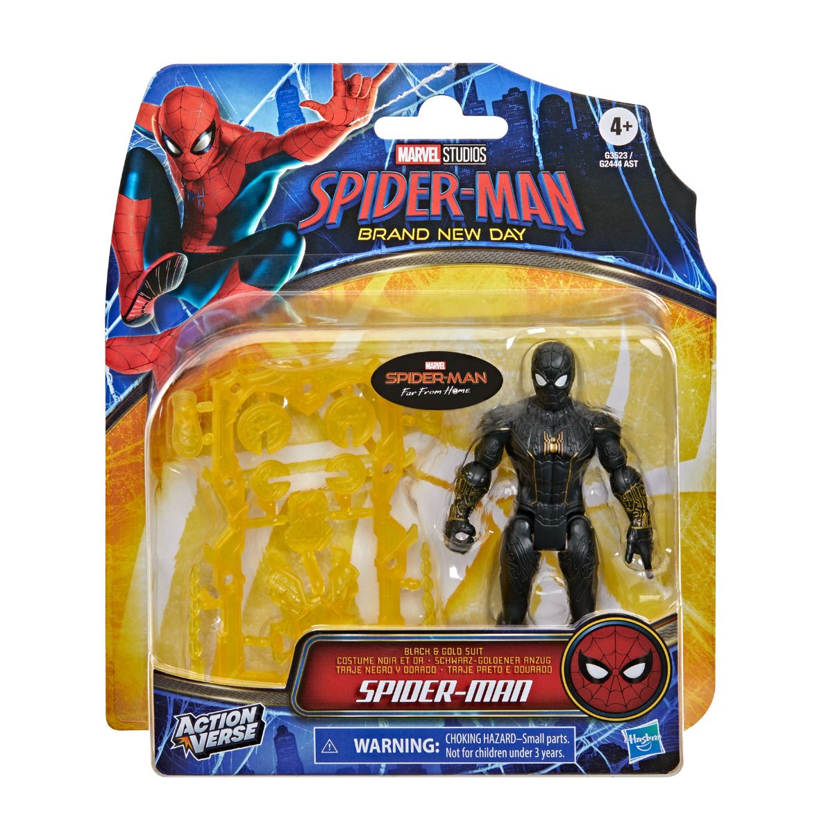 Đồ Chơi Siêu Anh Hùng Spiderman Giáp Đặc Biệt Và Trang Bị Chiến Đấu SPIDERMAN G3523/G2444