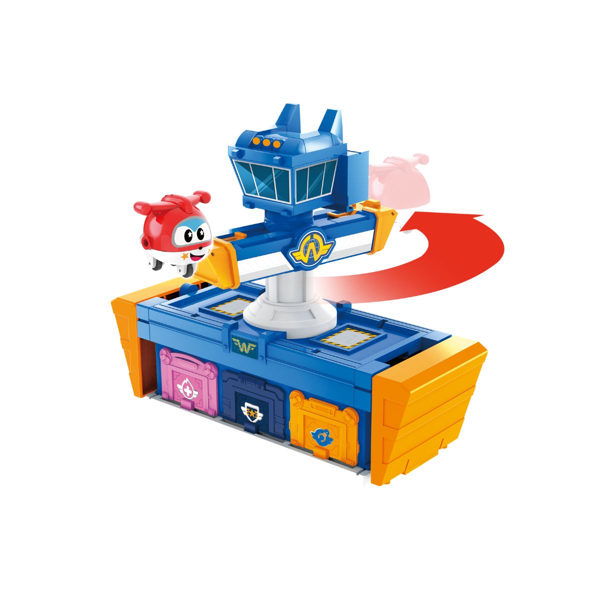 Đồ Chơi Siêu Căn Cứ Superwings Biến Hình Trạm Kiểm Soát Sân Bay SUPERWINGS EU790862