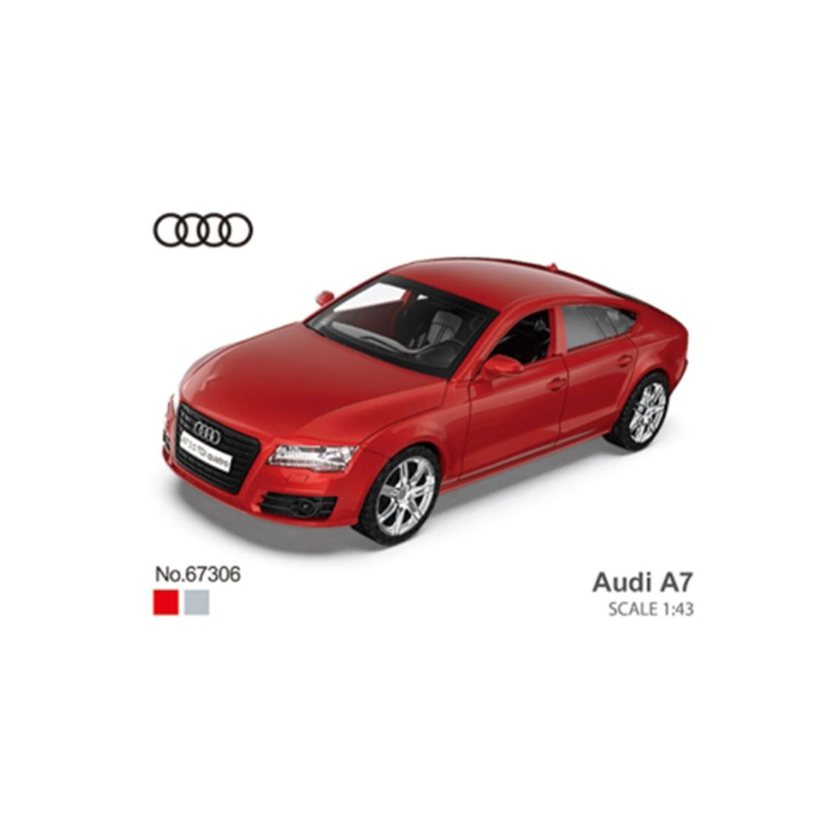 Đồ Chơi Siêu Xe Audi A7 Sportback (Đỏ) VECTO VT67306/RD