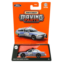 Đồ Chơi Siêu Xe Cảnh Sát Ford Crown Victoria 2006 MATCHBOX Moving Parts JBW82/FWD28
