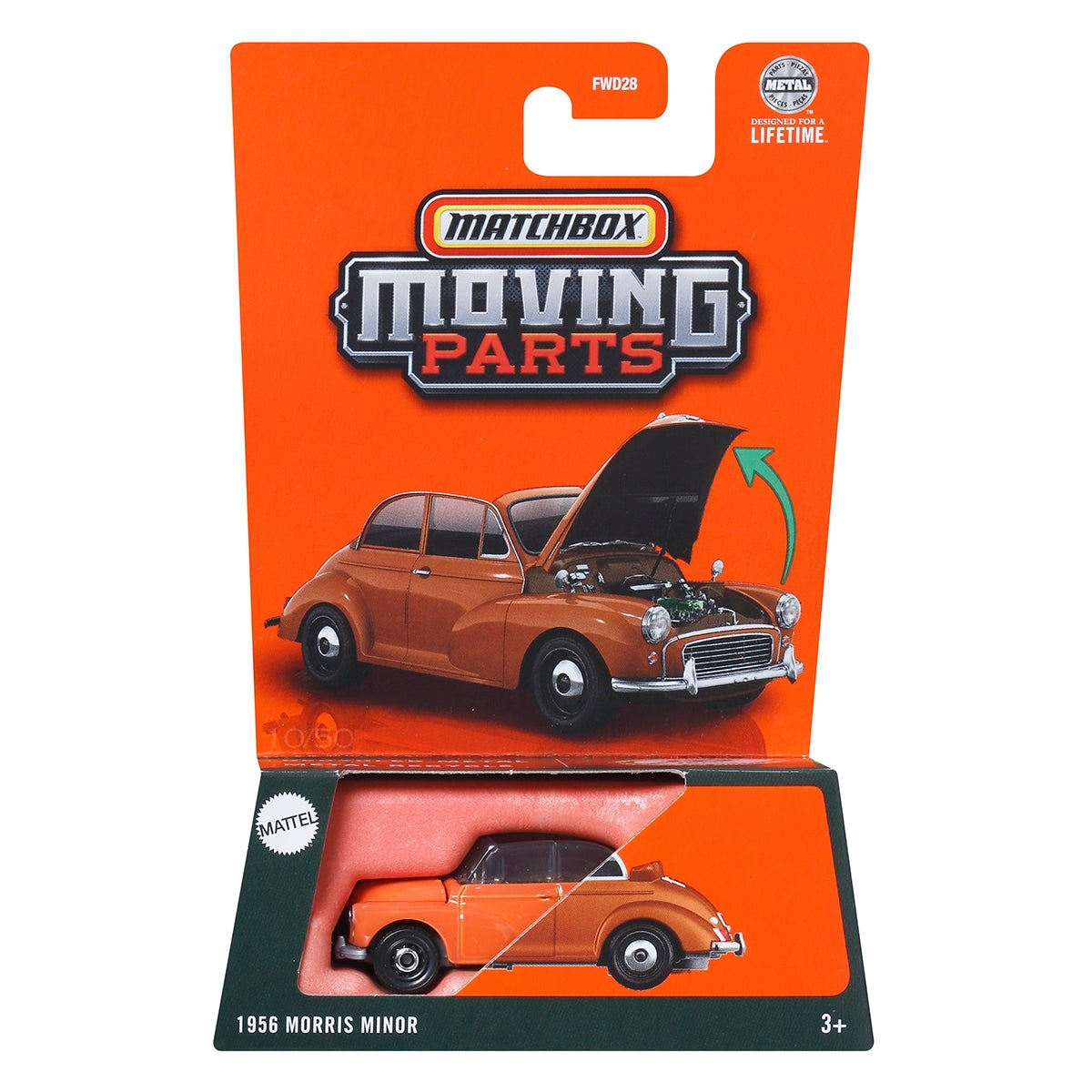 Đồ Chơi Siêu Xe Morris Minor 1957 MATCHBOX Moving Parts JBW78/FWD28