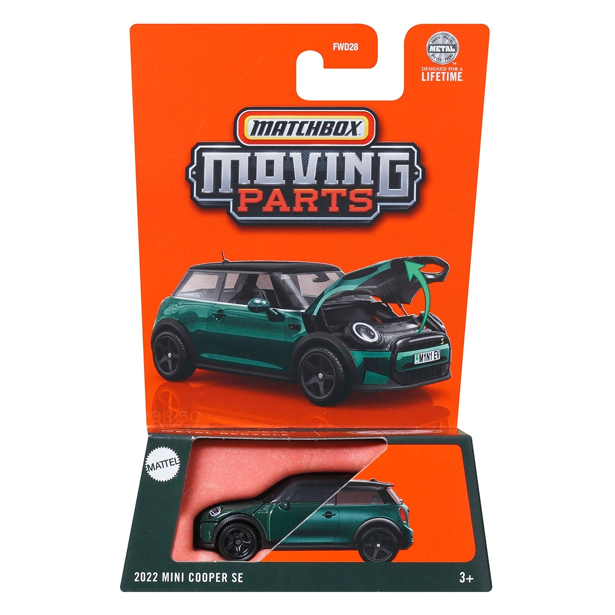 Đồ Chơi Siêu Xe Mini EV 2022 MATCHBOX Moving Parts JBW79/FWD28