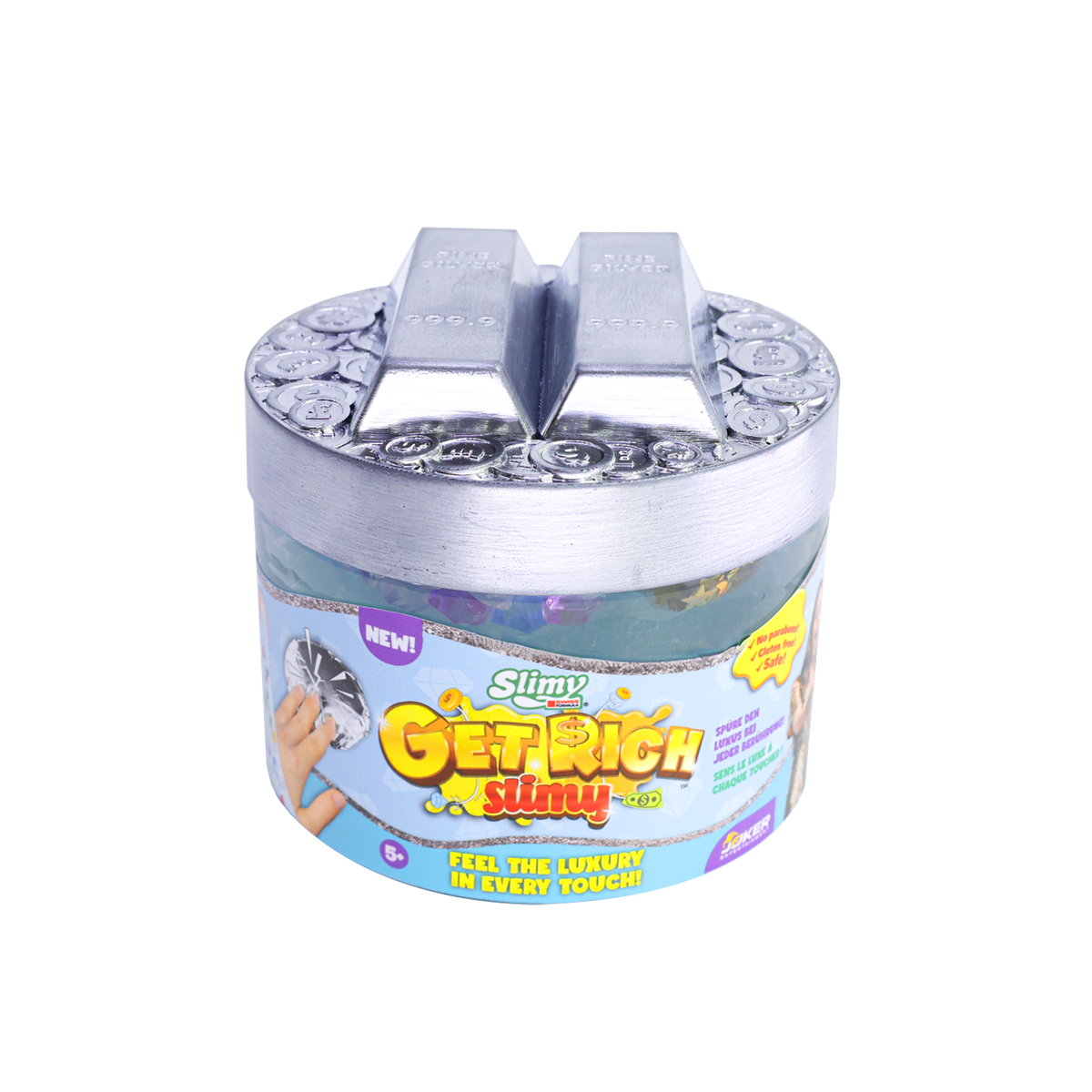 Đồ Chơi Slime Bạc – Sưu Tầm Đồng Vàng SLIMY 20271231/32155/SIL