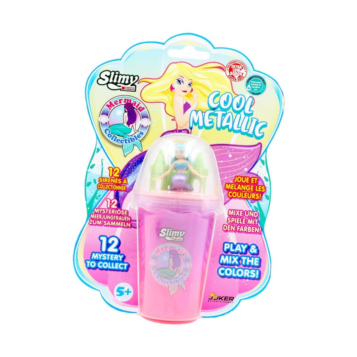 Đồ Chơi Slime Nàng Tiên Cá Hồng Tím SLIMY 33914A