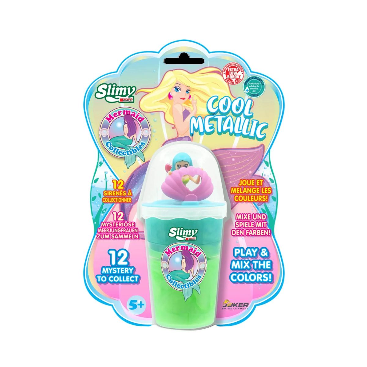 Đồ Chơi Slime Nàng Tiên Cá Xanh Lá Xanh Da Trời SLIMY 33914A