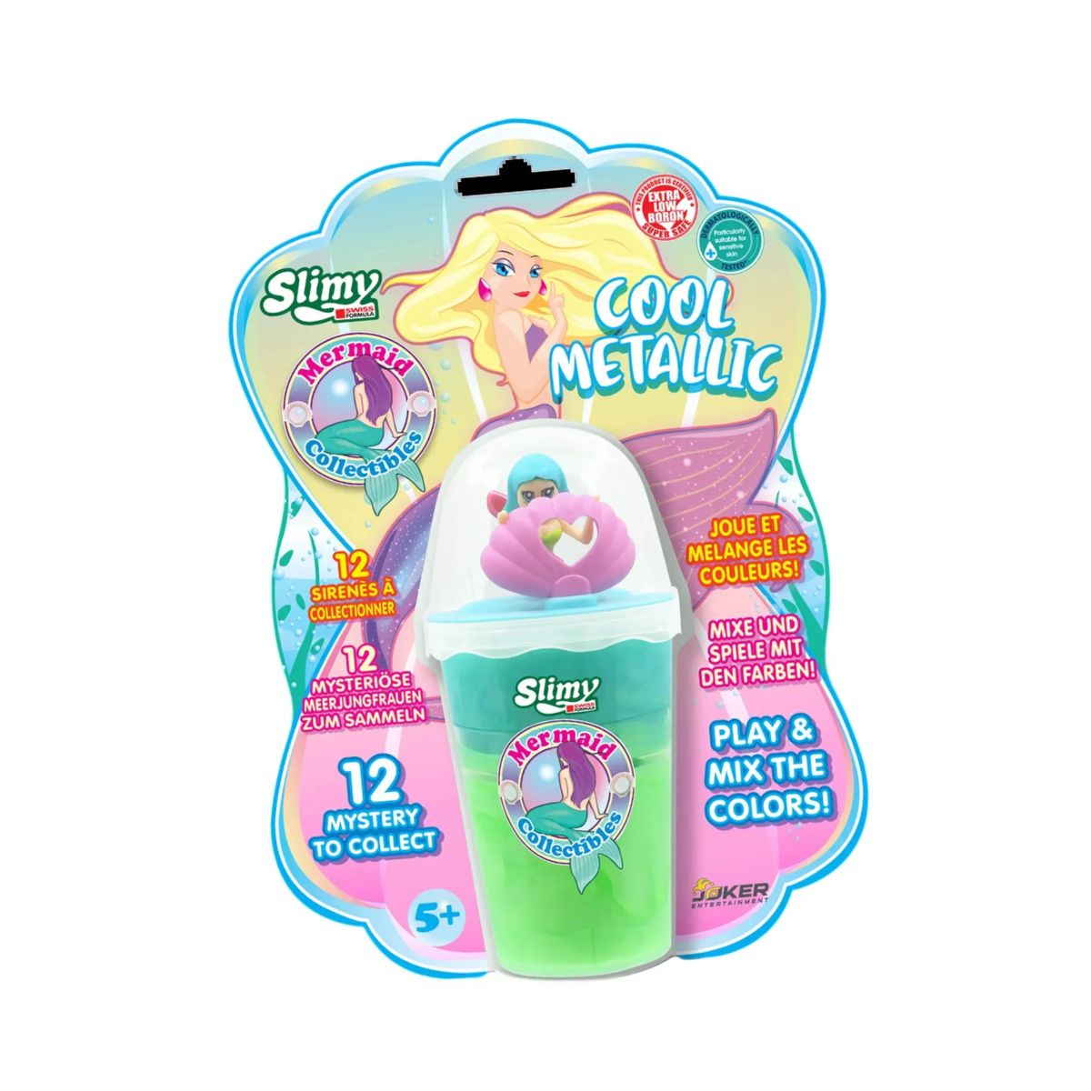 Đồ Chơi Slime Nàng Tiên Cá Xanh Lá Xanh Da Trời SLIMY 33914A