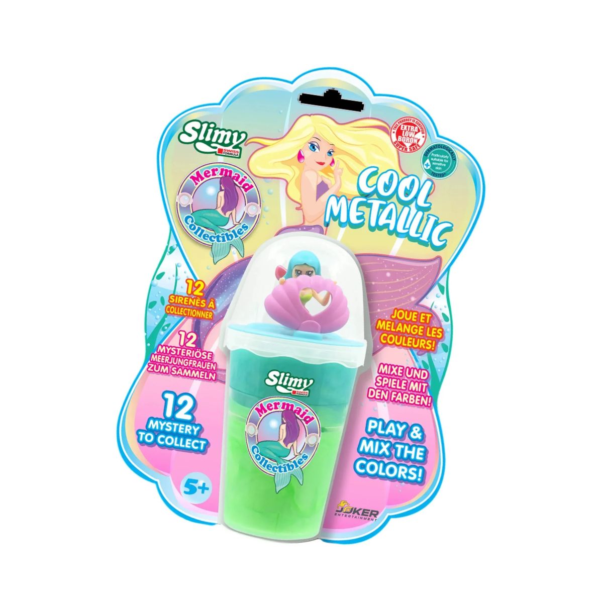 Đồ Chơi Slime Nàng Tiên Cá Xanh Lá Xanh Da Trời SLIMY 33914A