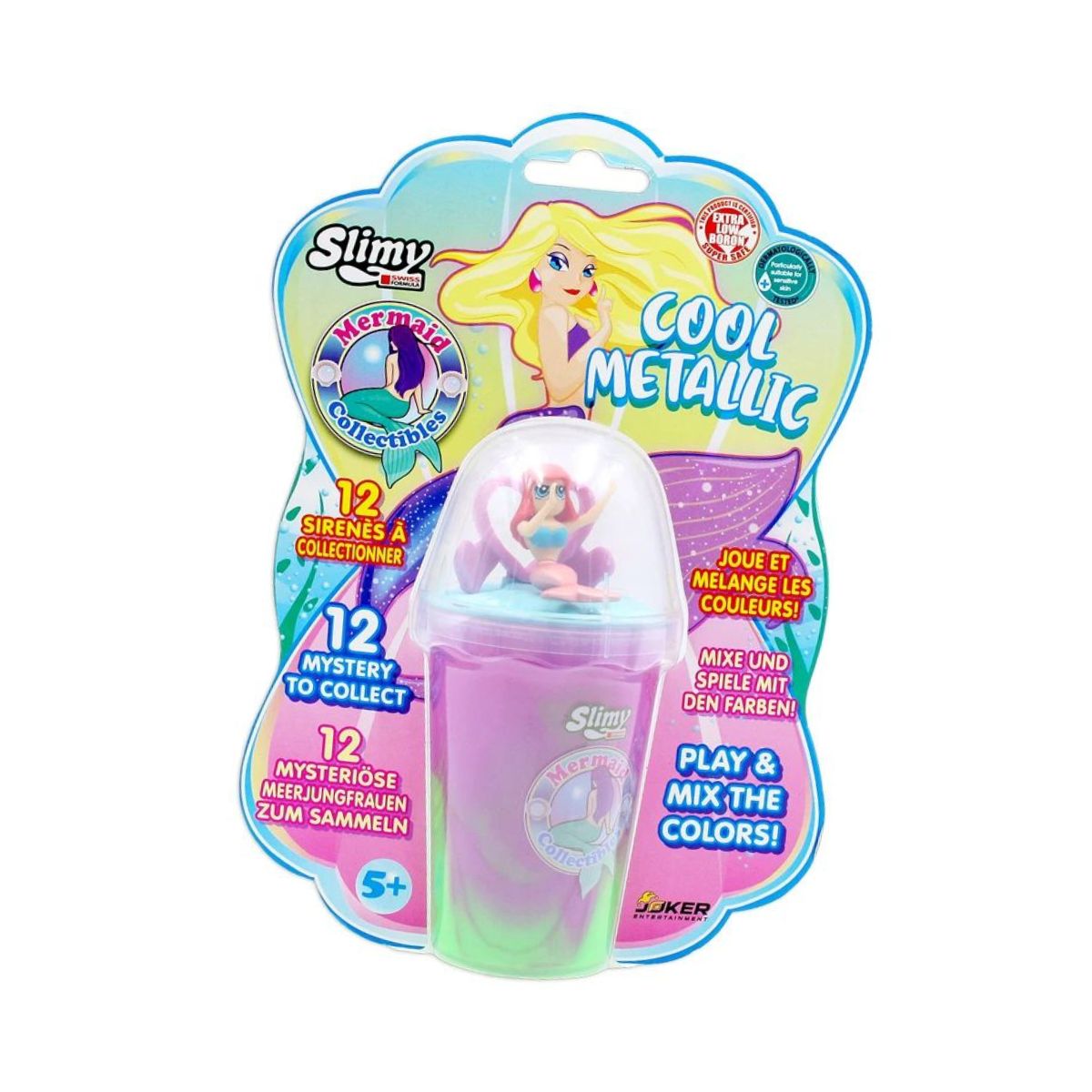 Đồ Chơi Slime Nàng Tiên Cá Xanh Lá Tím SLIMY 33914A